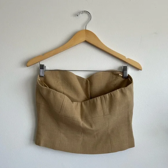 NWT Zara - Rustic Bustier Vest - Picture 5 of 6